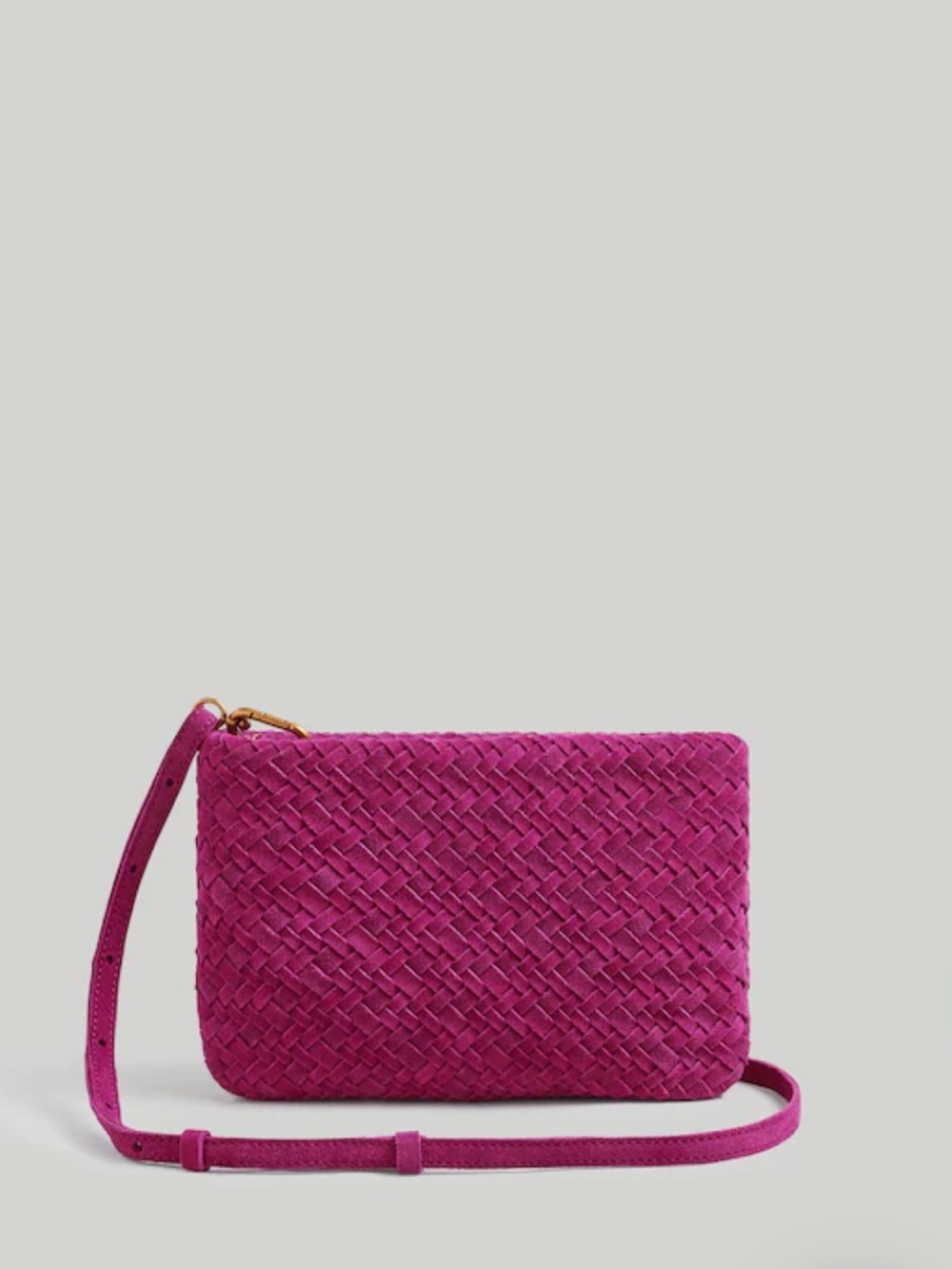 SOLD Madewell The Puff Crossbody Bag Mulled Wine Like New Condition